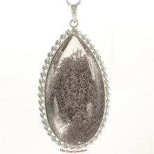 Load image into Gallery viewer, 9230154-Solid-Silver-.925-Natural-Multi-Inclusion-Quartz-Crystal-Pendant-Necklace