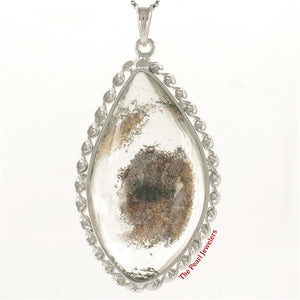 9230167-Natural-Tan-Quartz-Crystal-Solid-Sterling-Silver-925-Pendant