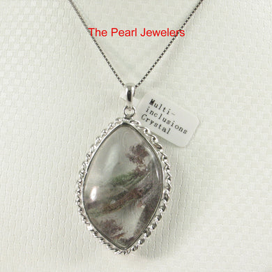 9230169-Natural-Gray-Multi-Inclusion-Quartz-Crystal-Sterling-Silver-Necklace-Pendant