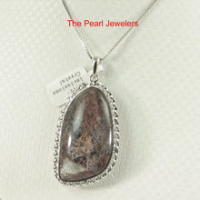Load image into Gallery viewer, 9230170-Dark-Gray-Natural-Multi-Inclusion-Quartz-Crystal-925-Sterling-Silver-Pendant