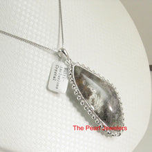 Load image into Gallery viewer, 9230177-Natural-Light-Ash-Multi-Inclusion-Quartz-Crystal-925-Sterling-Silver-Pendant
