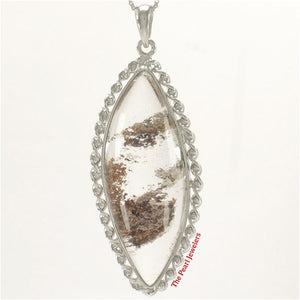 9230183-Solid-Sterling-Silver-Natural-Brown-Inclusion-Quartz-Crystal-Pendant