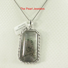 Load image into Gallery viewer, 9230191-Natural-Grey-Ash-Multi-Inclusion-Quartz-Crystal-Sterling-Silver-.925-Pendant