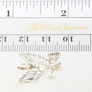 9230222-Sterling-Silver-Diamond-Cut-Hawk-Eagle-Pendant-Charm-Necklace