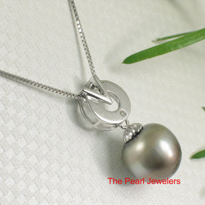 92T0143-Genuine-Silver-Baroque-Tahitian-Pearl-Solid-925-Silver-“V”-Bale-Pendant