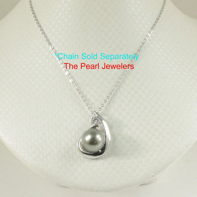 92T0211C-Sterling-Silver-Cubic-Zirconia-Grey-Tahitian-Pearl-Unique-Pendant