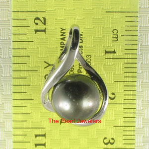 92T0321-Genuine-Black-Green-Tahitian-Pearl-Love-Heart-Pendant-Necklace