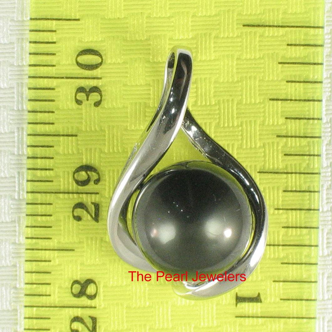 92T0327-Solid-Sterling-Silver-925-Genuine-Embrace-Black-Tahitian-Pearl-Pendants