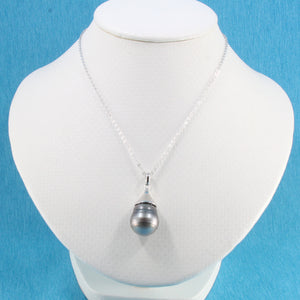 92T0363B-Silver-925-Bell-Genuine-Baroque-Tahitian-Pearl-Pendant-Necklace