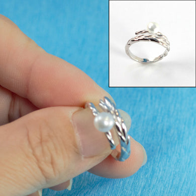 9301580-Solid-Sterling-Silver-.925-White-Pearl-Adjustable-Ring-Size