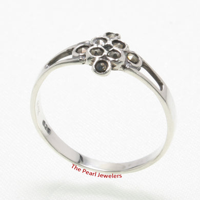 Star Design Sterling Silver Marcasite Ring