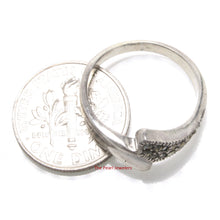Load image into Gallery viewer, Beautiful Solid Sterling Silver Studded Marcasite Cocktail Ring