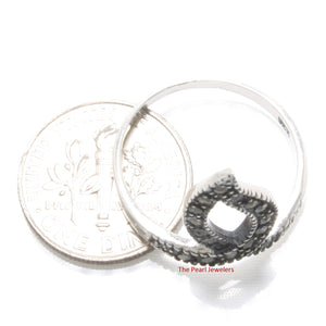 9305161-Beautiful-Candle-Fire-Solid-Sterling-Silver-Marcasite-Cocktail-Ring