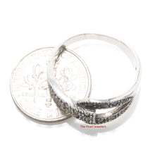 Load image into Gallery viewer, Sterling Silver Buckle Marcasite Ring