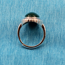 Load image into Gallery viewer, 9310113-Hand-Crafted-Sterling-Silver-Green-Agate-Solitaire-Ring