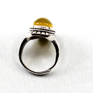 9310134-Honey-Agate-Hand-Crafted-Sterling-Silver-Solitaire-Ring