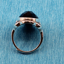 Load image into Gallery viewer, 9310171-Blue-Sandstone-Sterling-Silver-Hand-Crafted-Solitaire-Ring