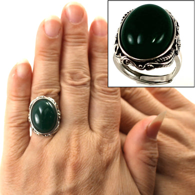 9310643-Adjustable-Size-Ring-Crafted-Solid-Sterling-Silver-Green-Agate