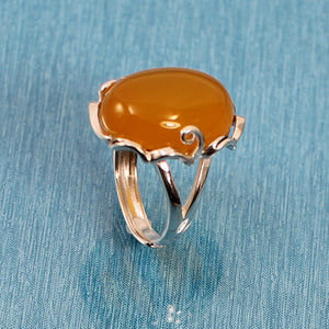 9310664-Solid-Sterling-Silver-Honey-Agate-Antique-Style-Solitaire-Ring