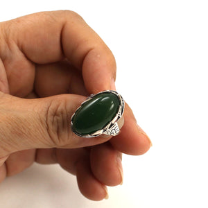 9310693-Green-Agate-Solid-Sterling-Silver-Antique-Style-Solitaire-Ring