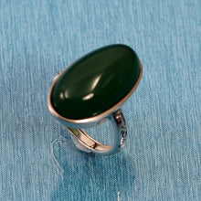 Load image into Gallery viewer, 9310713-Antique-Style-Solitaire-Ring-Green-Agate-Solid-Sterling-Silver