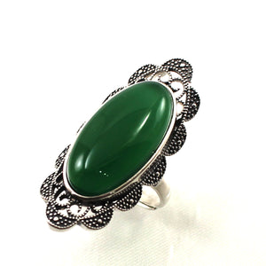 9310783-Adjustable-Solitaire-Ring-Size-Solid-Silver-Green-Agate