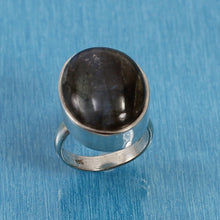 Load image into Gallery viewer, 9310792-Beautiful-Cabochon-Labradorite-Ring-Solid-Sterling-Silver