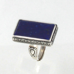 9320069B-Solid-Sterling-Silver-Genuine-Blue-Lapis-Lazuli-Solitaire-Ring