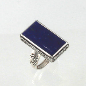 9320069B-Solid-Sterling-Silver-Genuine-Blue-Lapis-Lazuli-Solitaire-Ring