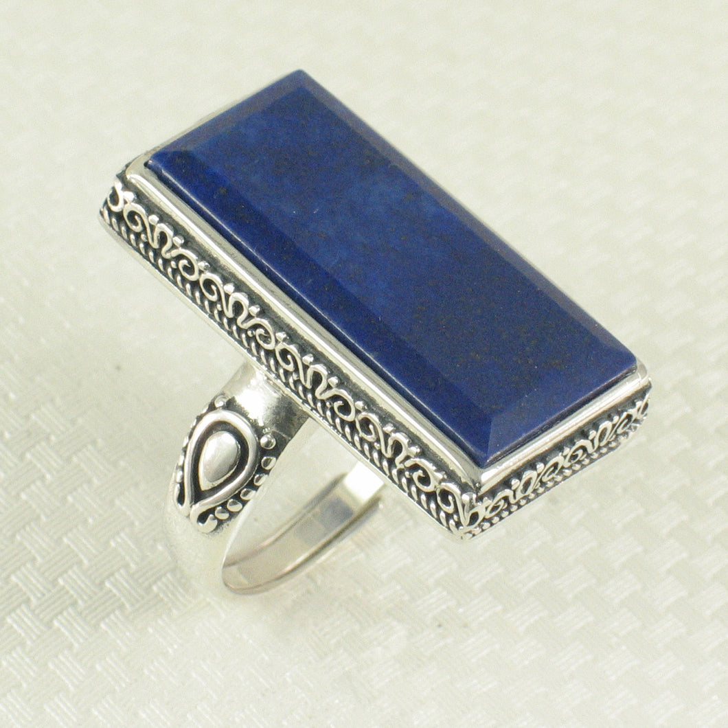 9320071-Genuine-Blue-Lapis-Lazuli-Solid-Sterling-Silver-Solitaire-Ring