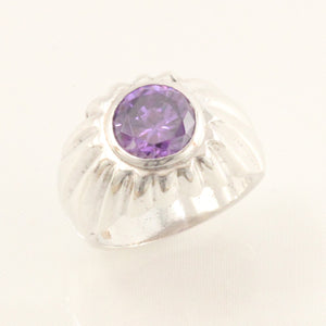 9320170-Solid-Sterling-Silver-925-Classic-Round-Cut-Amethyst-Solitaire-Ring