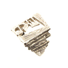 Load image into Gallery viewer, Sterling Silver Handmade Love Solitaire Ring