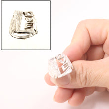 Load image into Gallery viewer, Sterling Silver Handmade Love Solitaire Ring