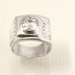9320200-Solid-Sterling-Silver-925-Handmade-Cubic-Zirconia-Solitaire-Ring