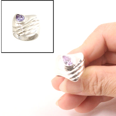 9320251-Solid-Sterling-Silver-925-Pear-Cut-Amethyst-Solitaire-Ring