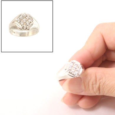 9320280-Solid-Sterling-Silver-925-Cubic-Zirconia-Cocktail-Ring