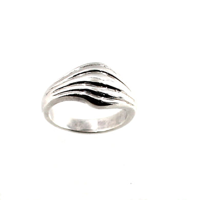 Sterling Silver Unisex Simpleness Ring
