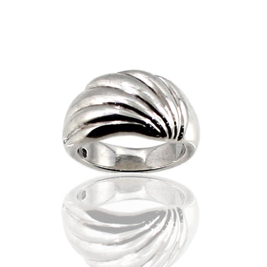 Sterling Silver Unisex Simpleness Ring