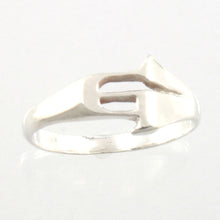 Load image into Gallery viewer, 9330073-Sterling-Silver-Personalized-Unisex-Initial-G-Ring