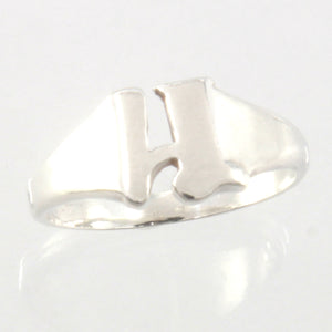 9330074-Sterling-Silver-Personalized-Unisex-Initial-H-Ring-Size-8