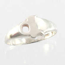 Load image into Gallery viewer, 9330075-Personalized-Unisex-Ring-Initial-P-Sterling-Silver