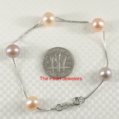 9400097-Silver-925-Hand-Crafted-Tin-Cups-Semi-Round-Romantic-Pearl-Bracelet