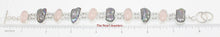 Load image into Gallery viewer, 9400154-Solid-Silver-925-Hand-Crafted-Rose-Quartz-Genuine-Biwa-Pearl-Bracelets