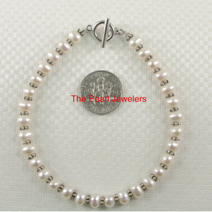 9401100-Cultured-Pearl-Bali-Bead-Bracelet-Sterling-Silver