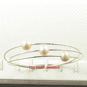 9401222-Hand-Crafted-Triple-Pearl-16-Gauge-Bangle-Bracelet-Sterling-Silver