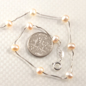 9402092-Pink-Freshwater-Pearl-925-Solid-Sterling-Silver-Tin-Cup-Anklet