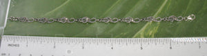 9405061-Hand-Crafted-Infinity-Design-Marcasite-Bracelet-Sterling-Silver