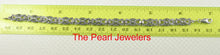 Load image into Gallery viewer, 9405071-Sterling-Silver-Hand-Crafted-Interlock-Design-Marcasite-Bracelet