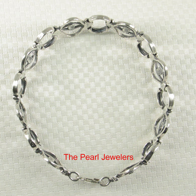 9405101-Solid-Sterling-Silver-Handcrafted-Marcasite-Vintage-Bracelet