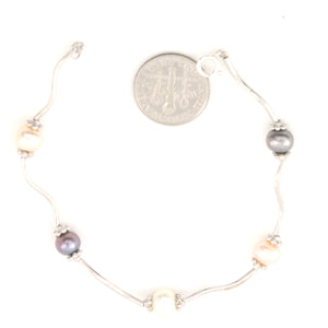 9409975-Genuine-Pink-White-Cultured-Pearls-Tin-Cup-Bracelet-Solid-Sterling-Silver